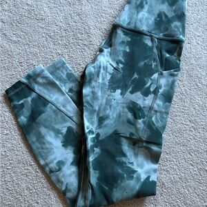 Size 2 Align HR pant w/ pockets 25” Diamond dye starlight smoked spruce